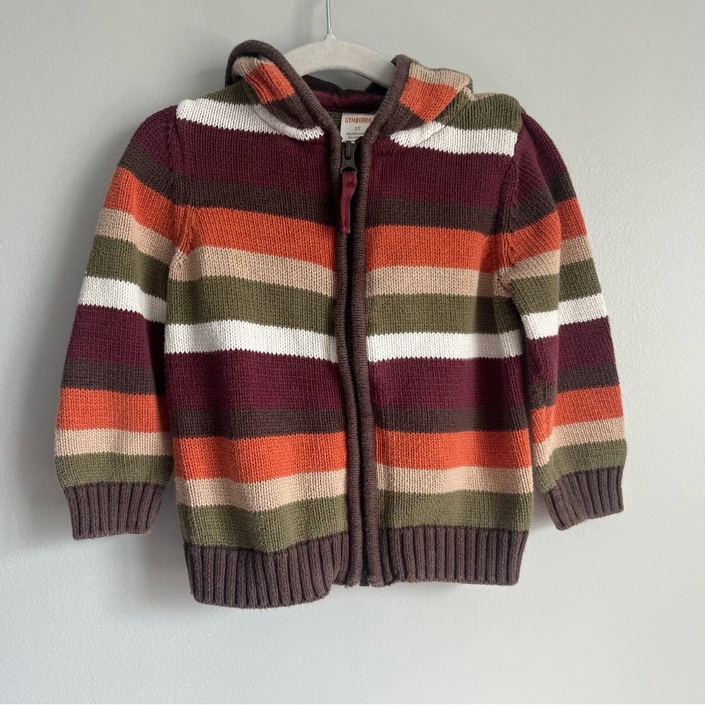 Gymboree Multicolor Striped Kids Sweater